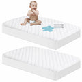 2 Pack Toddler Waterproof Crib Mattress