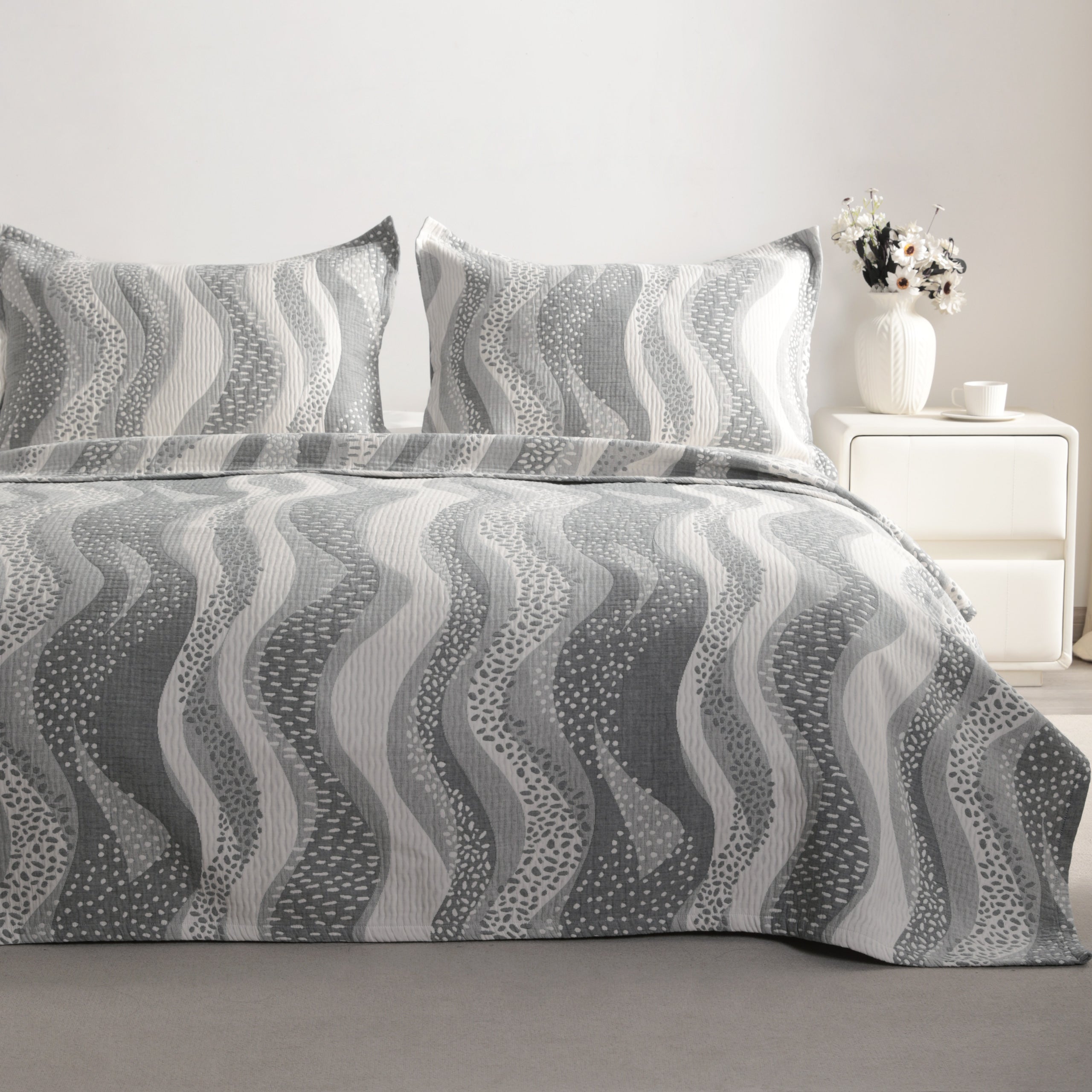 3-Layer Cotton Ultra Soft and Breathable Bed Blanket