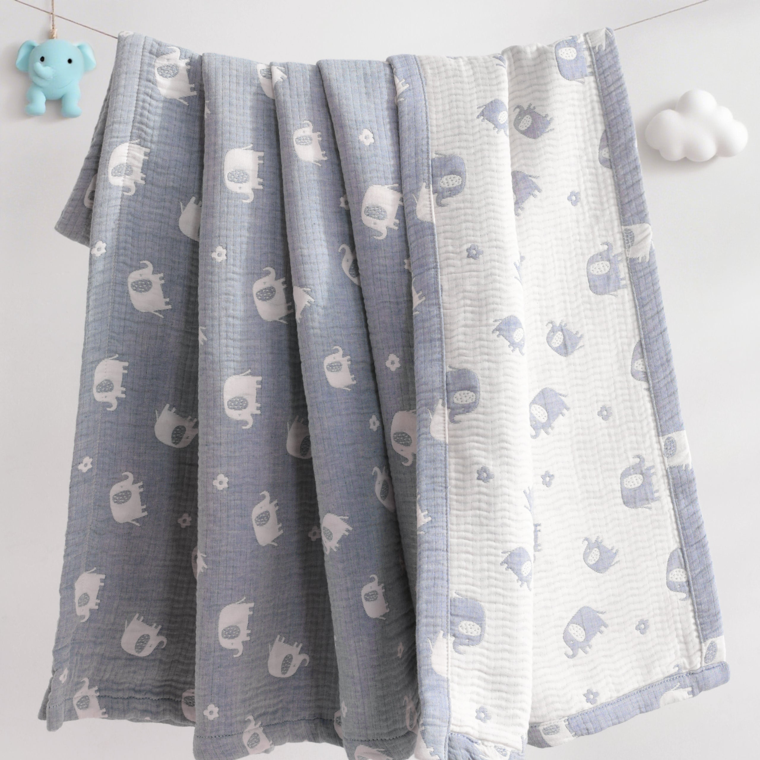 3 Layer Toddler Warm and Skin-friendly Toddler Blanket