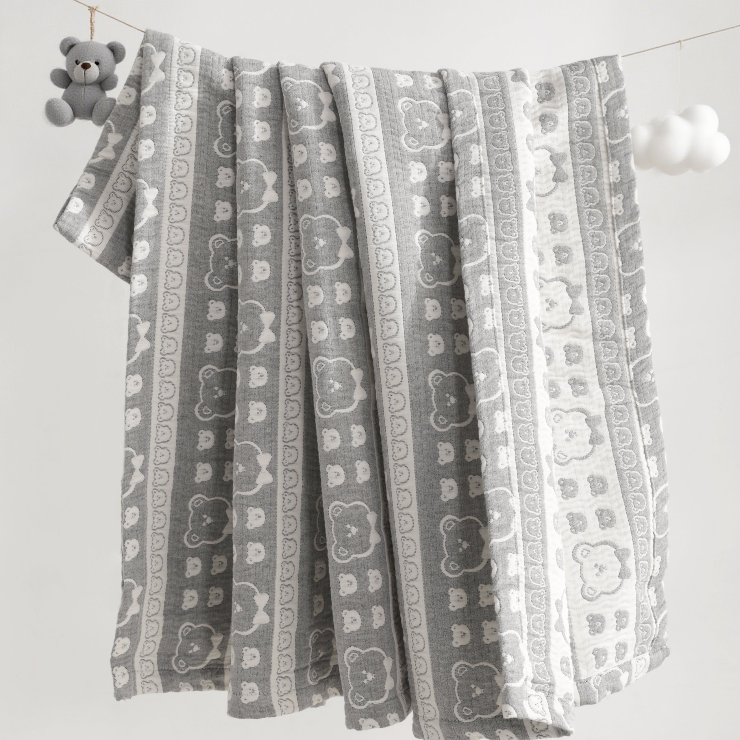 3 Layer Toddler Warm and Skin-friendly Toddler Blanket