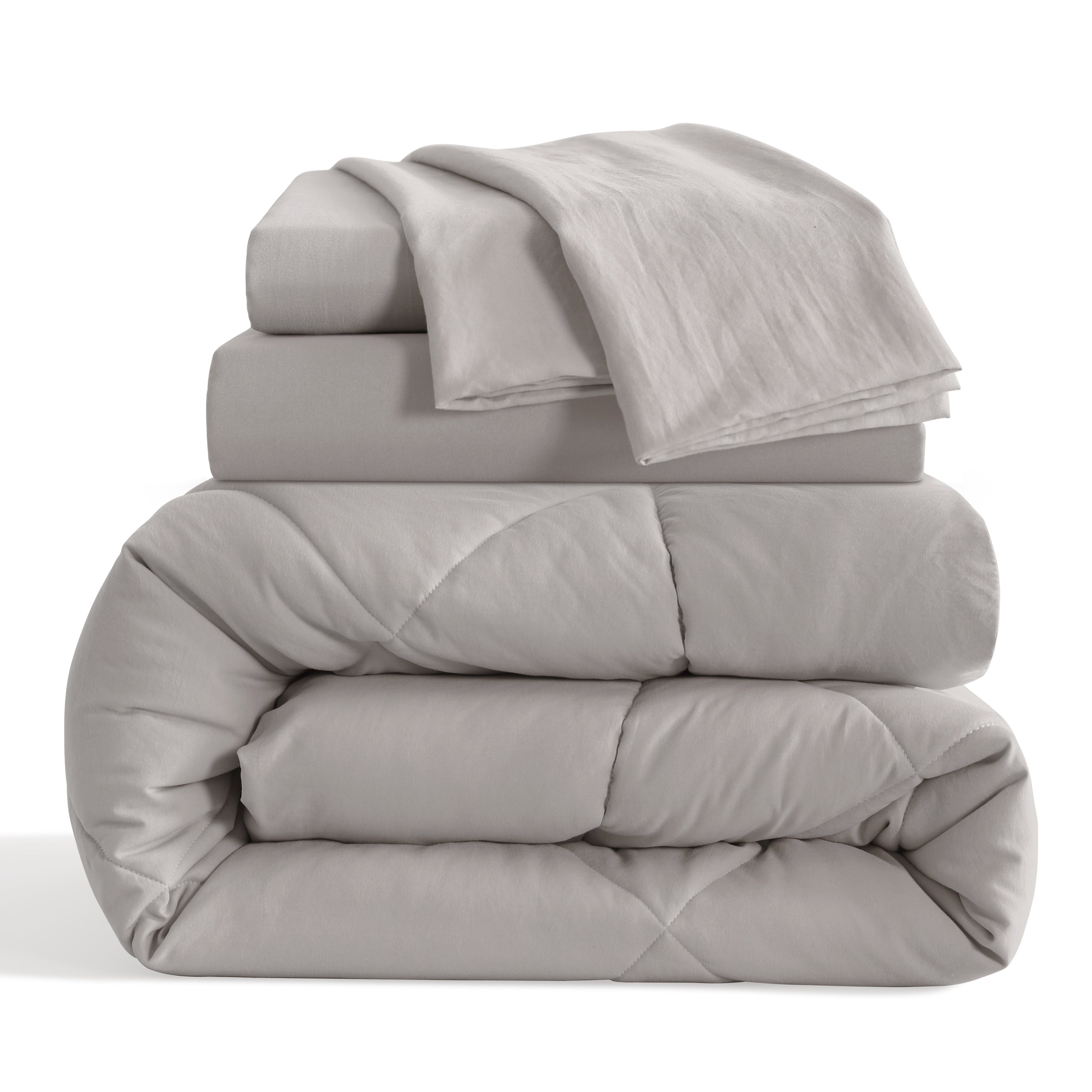 5/7 Pieces Microfiber Bedding Comforter Set