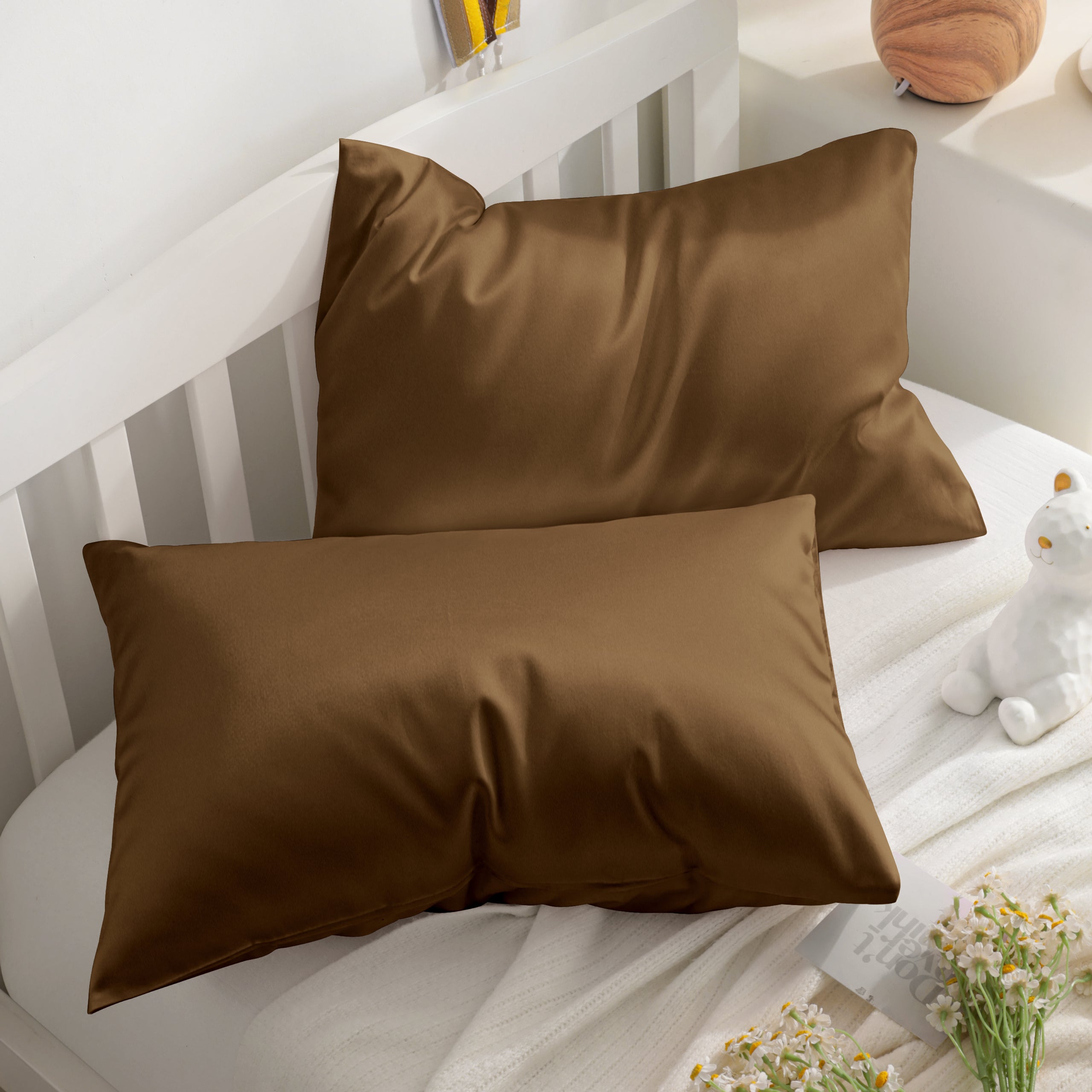 2 Pack Egyptian Cotton Toddler Pillowcases