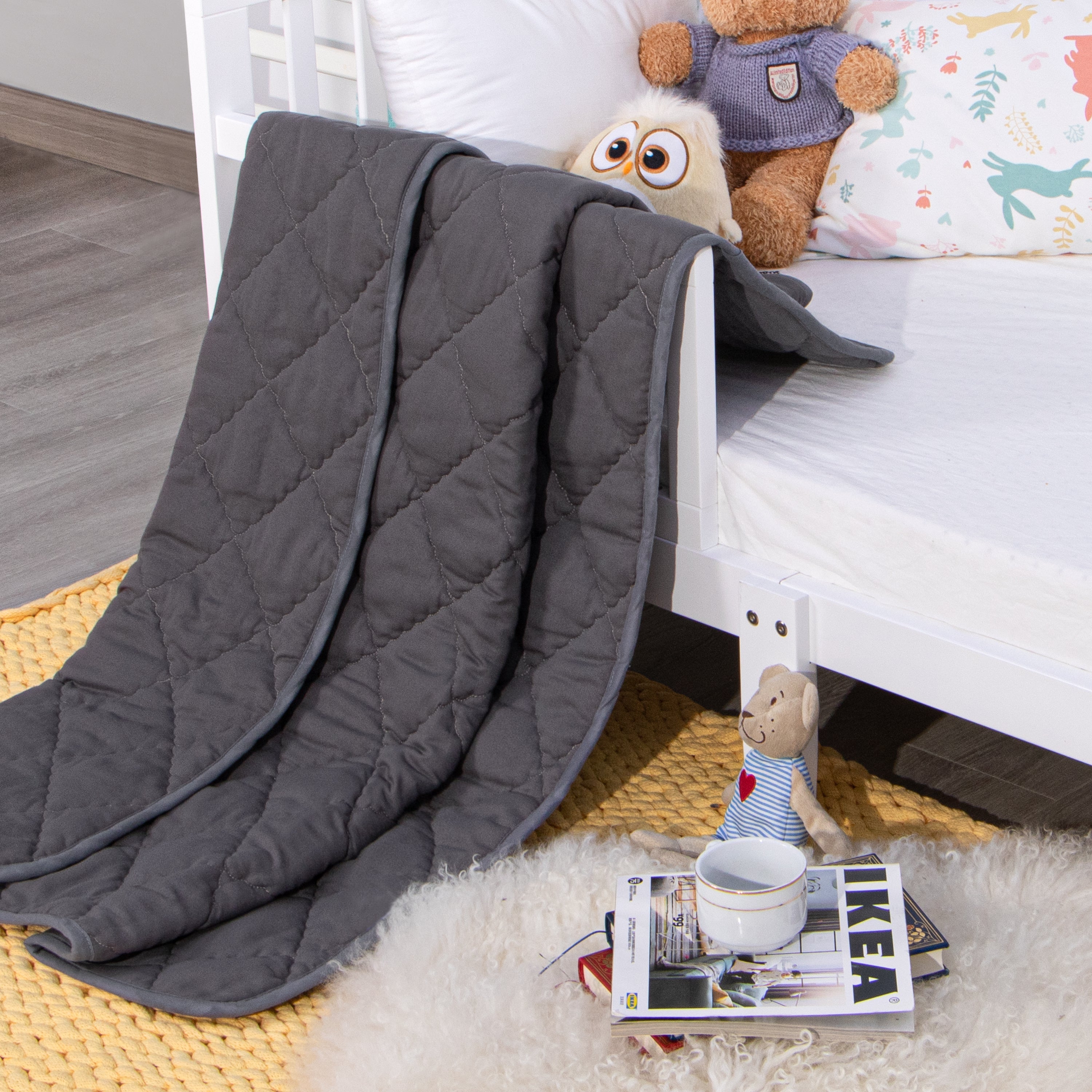 Down Alternative Lightweight Cozy Toddler Comforter