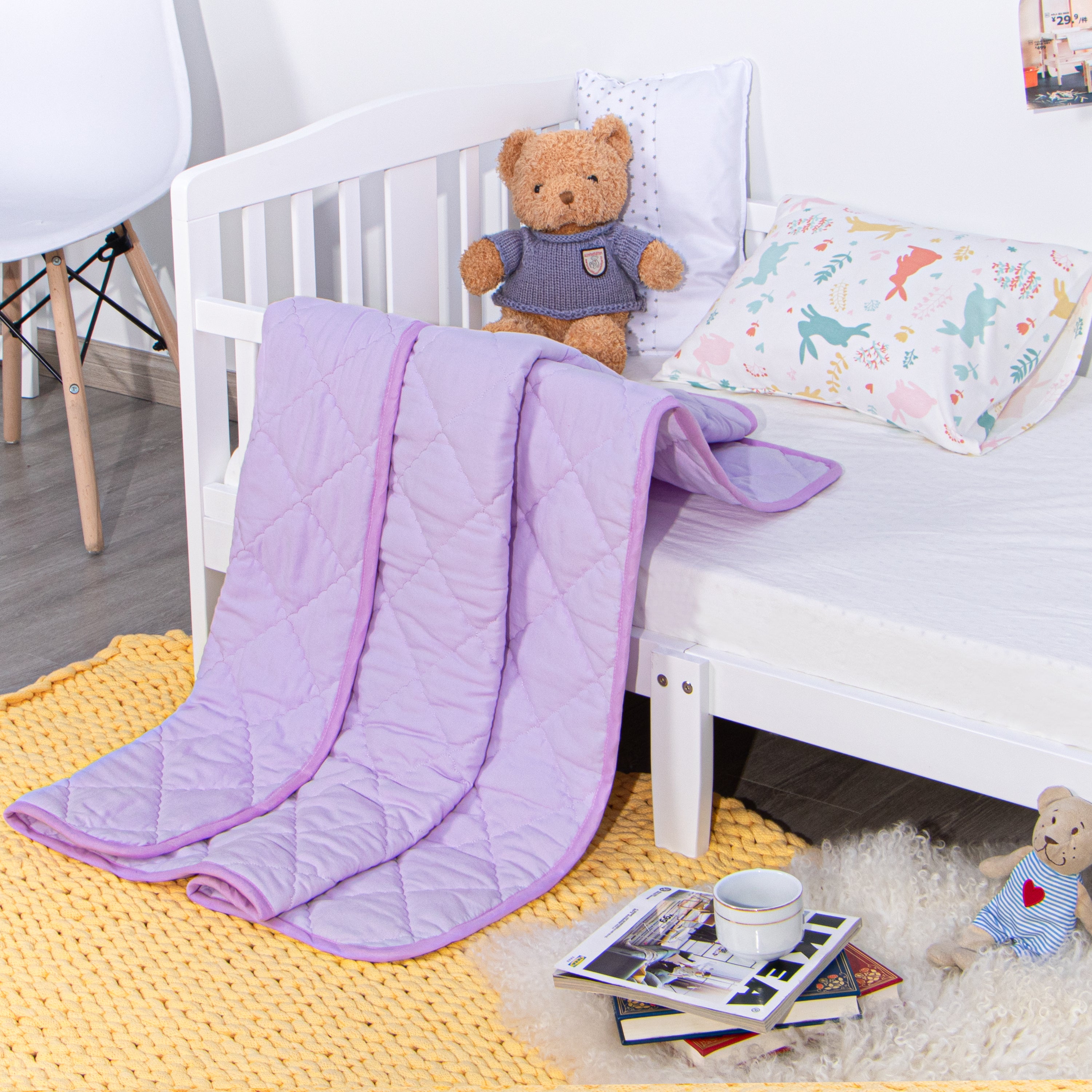 Down Alternative Lightweight Cozy Toddler Comforter