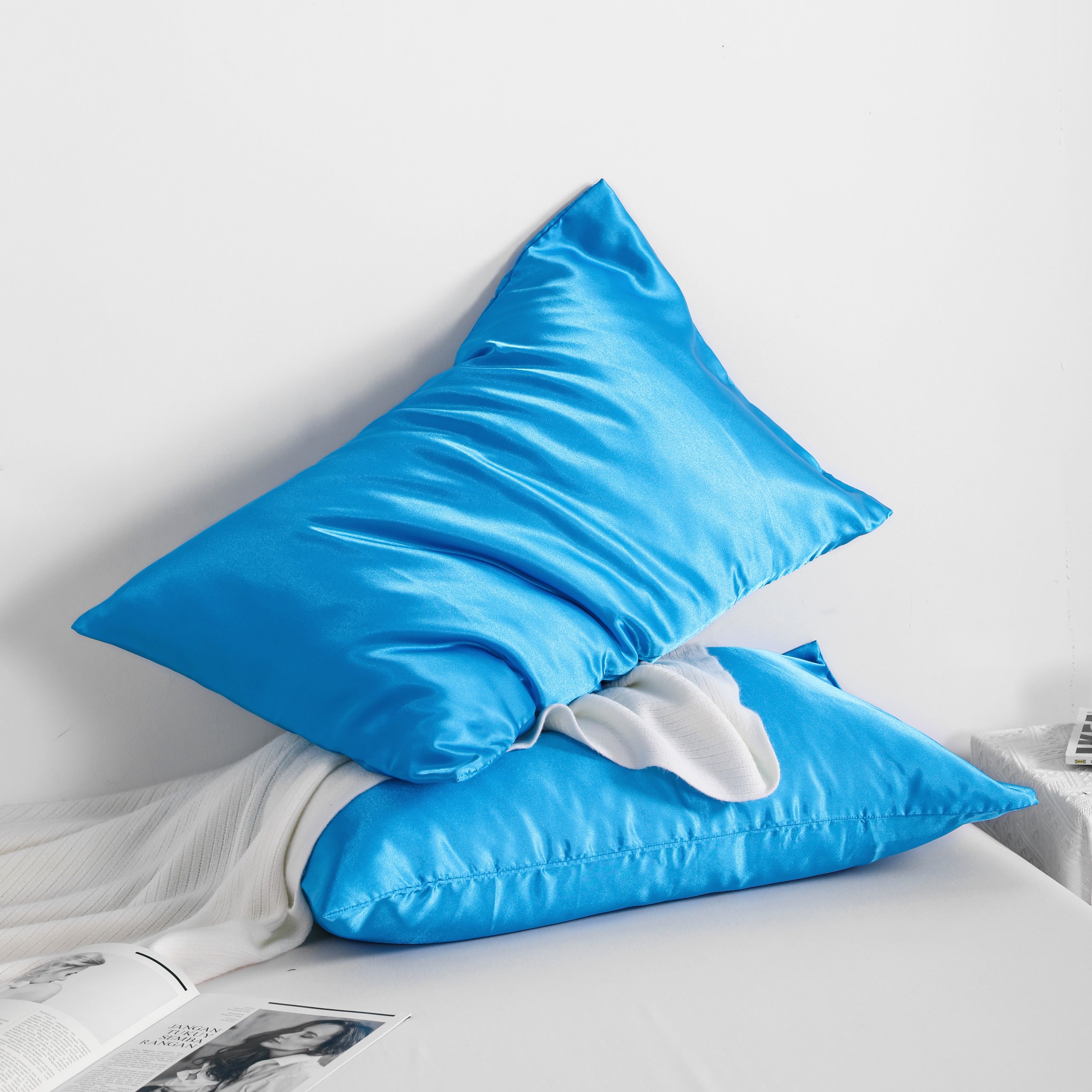 2 Pack Ultra Soft and Luxry Satin Pillowcases