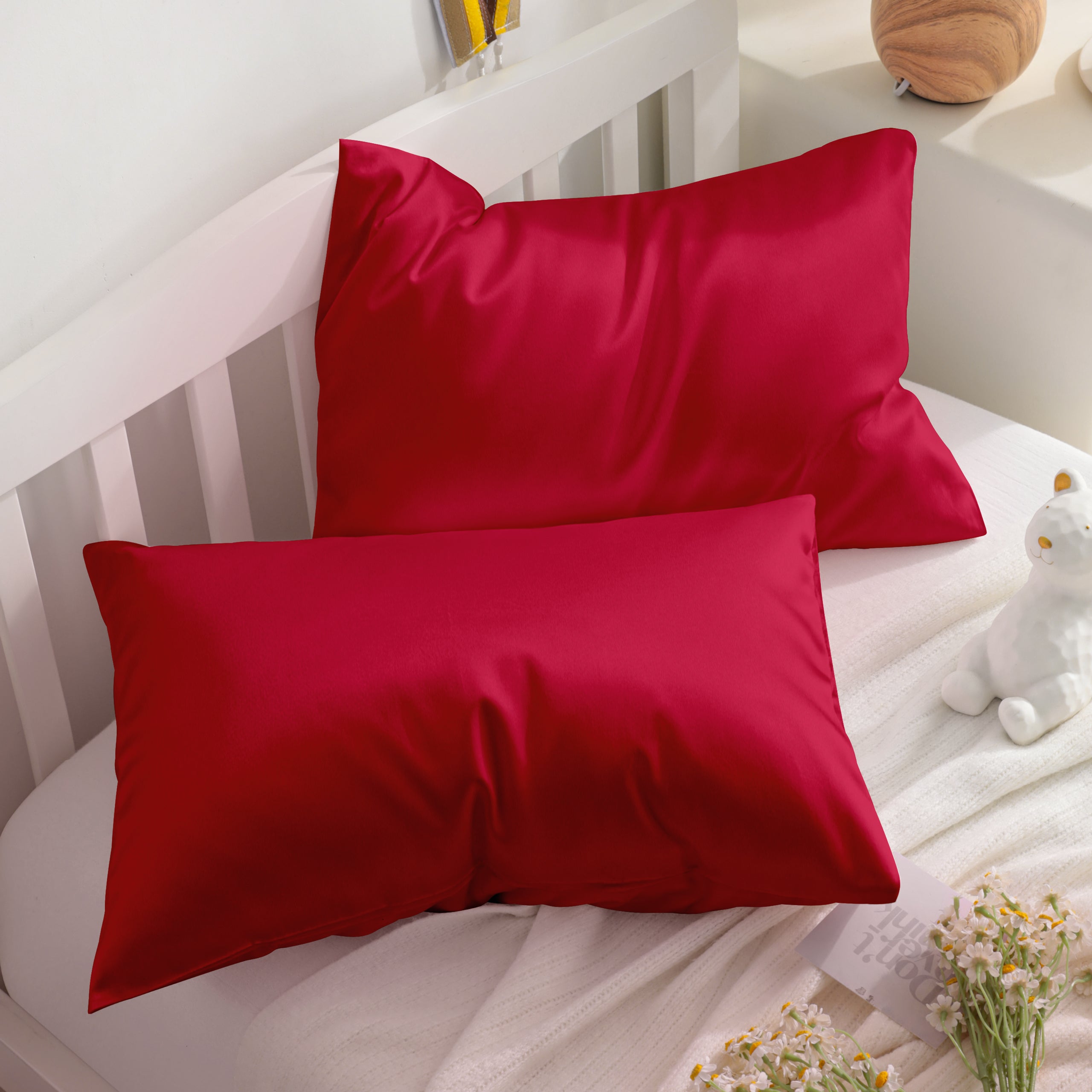 2 Pack Egyptian Cotton Toddler Pillowcases