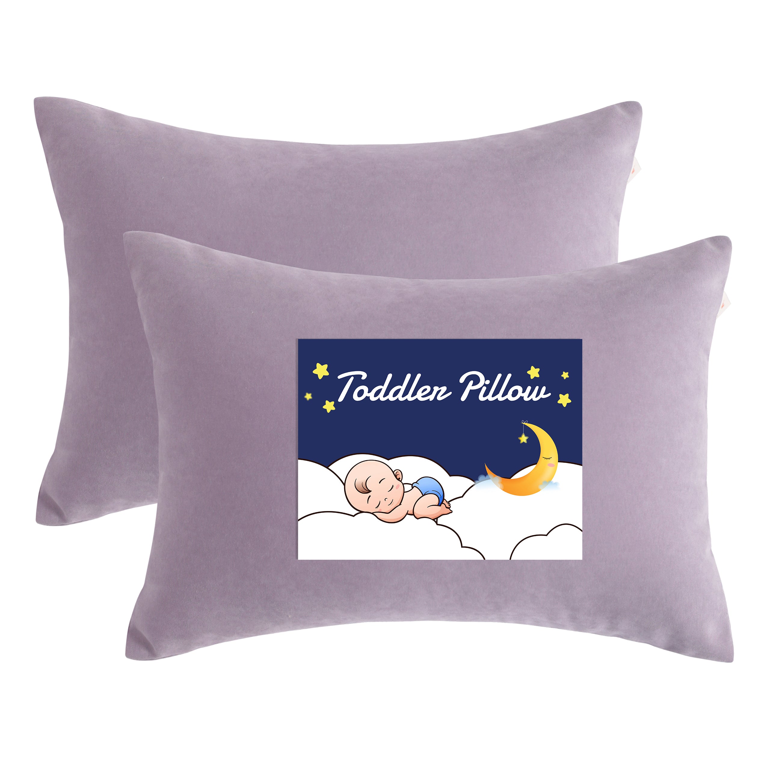 2 Pack Microfiber Toddler Pillows