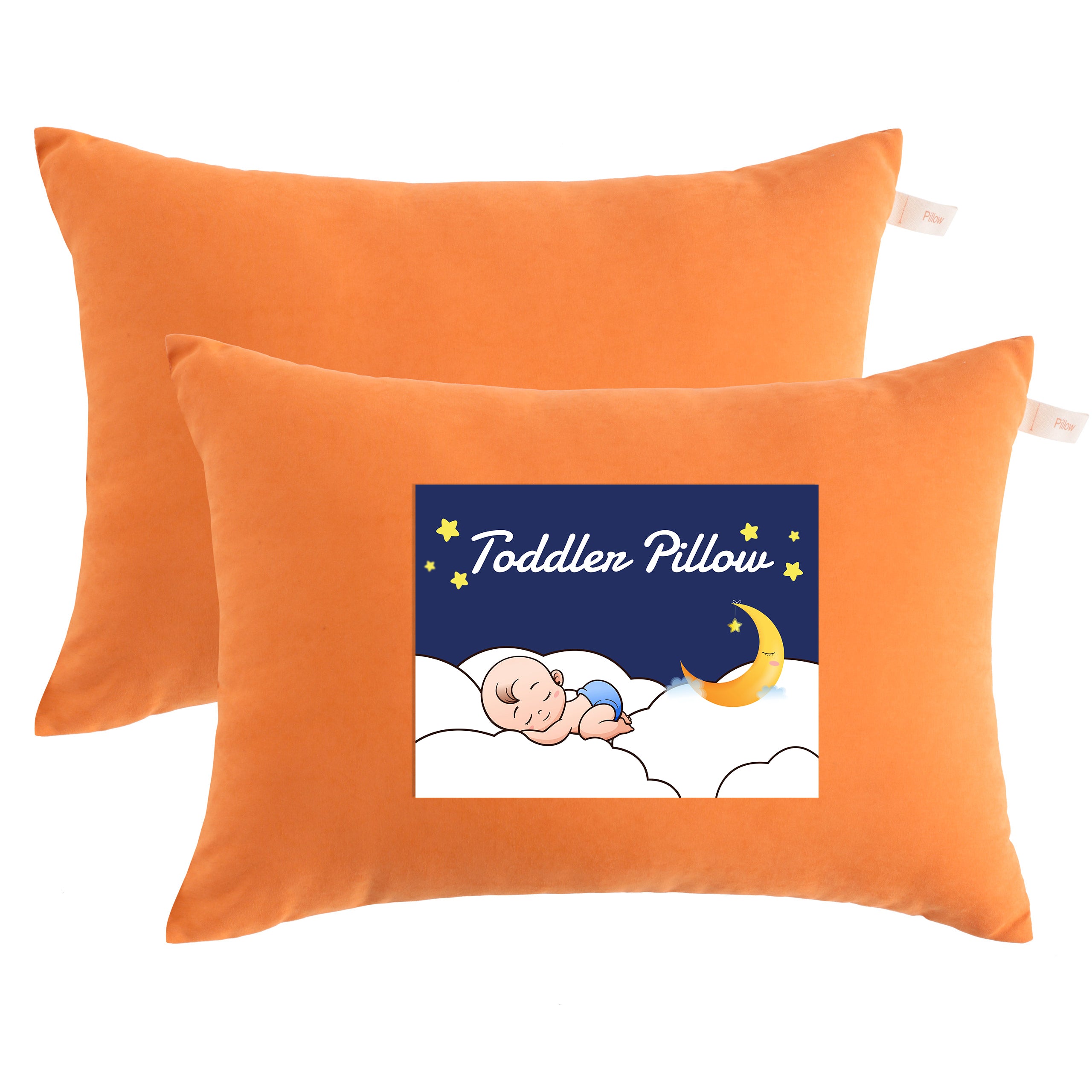2 Pack Microfiber Toddler Pillows