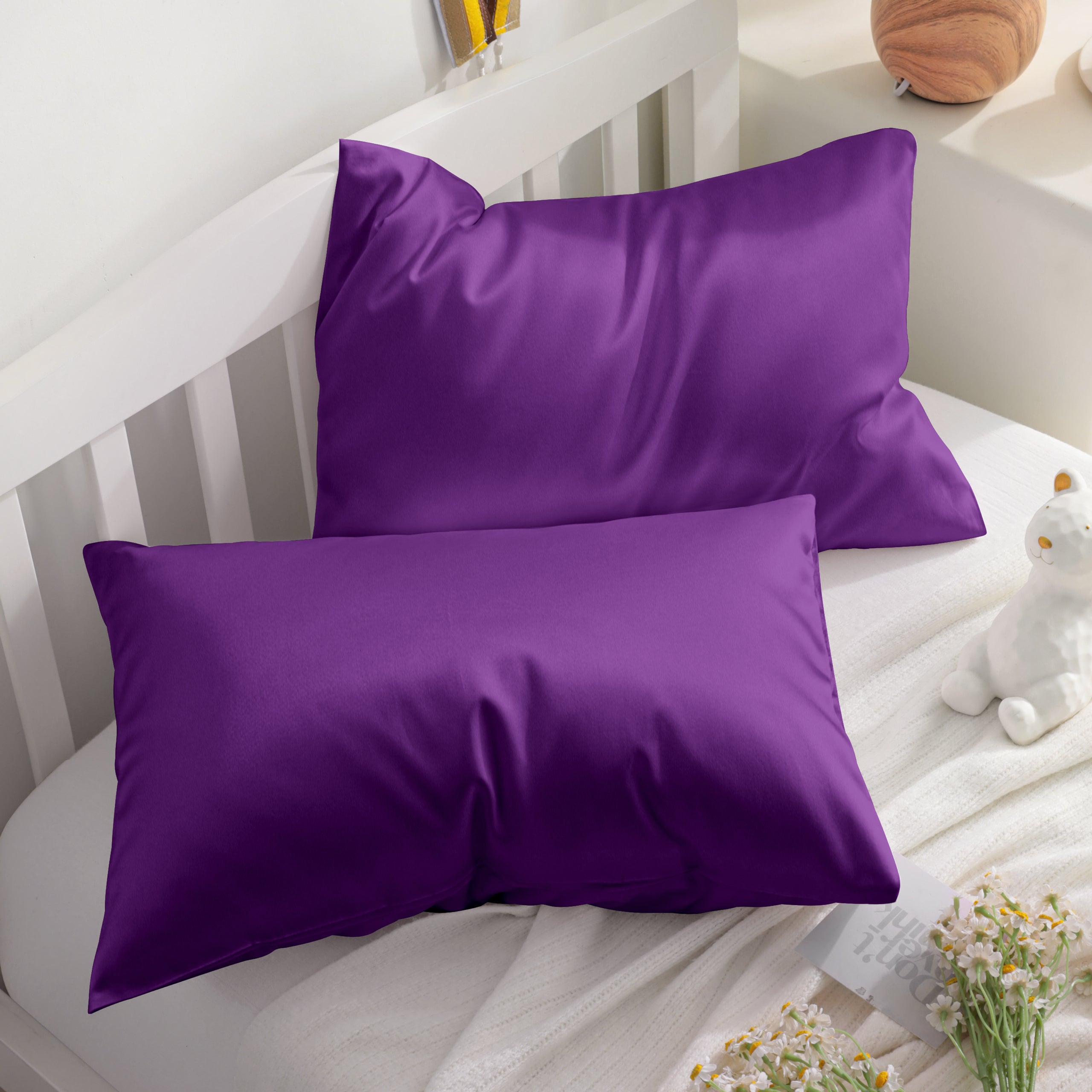 2 Pack Egyptian Cotton Toddler Pillowcases