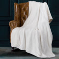 Fluffy Cotton Knitted Blanket, Skin-friendly Throw - BEDSUM product image 2