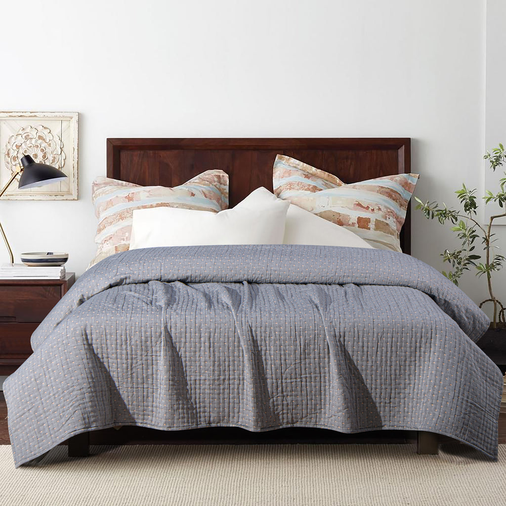 3-Layer Cotton Ultra Soft and Breathable Bed Blanket