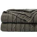 Cotton Cable Knit Blanket