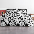 3 Pieces Printed Duvet Cover Set - Cow
