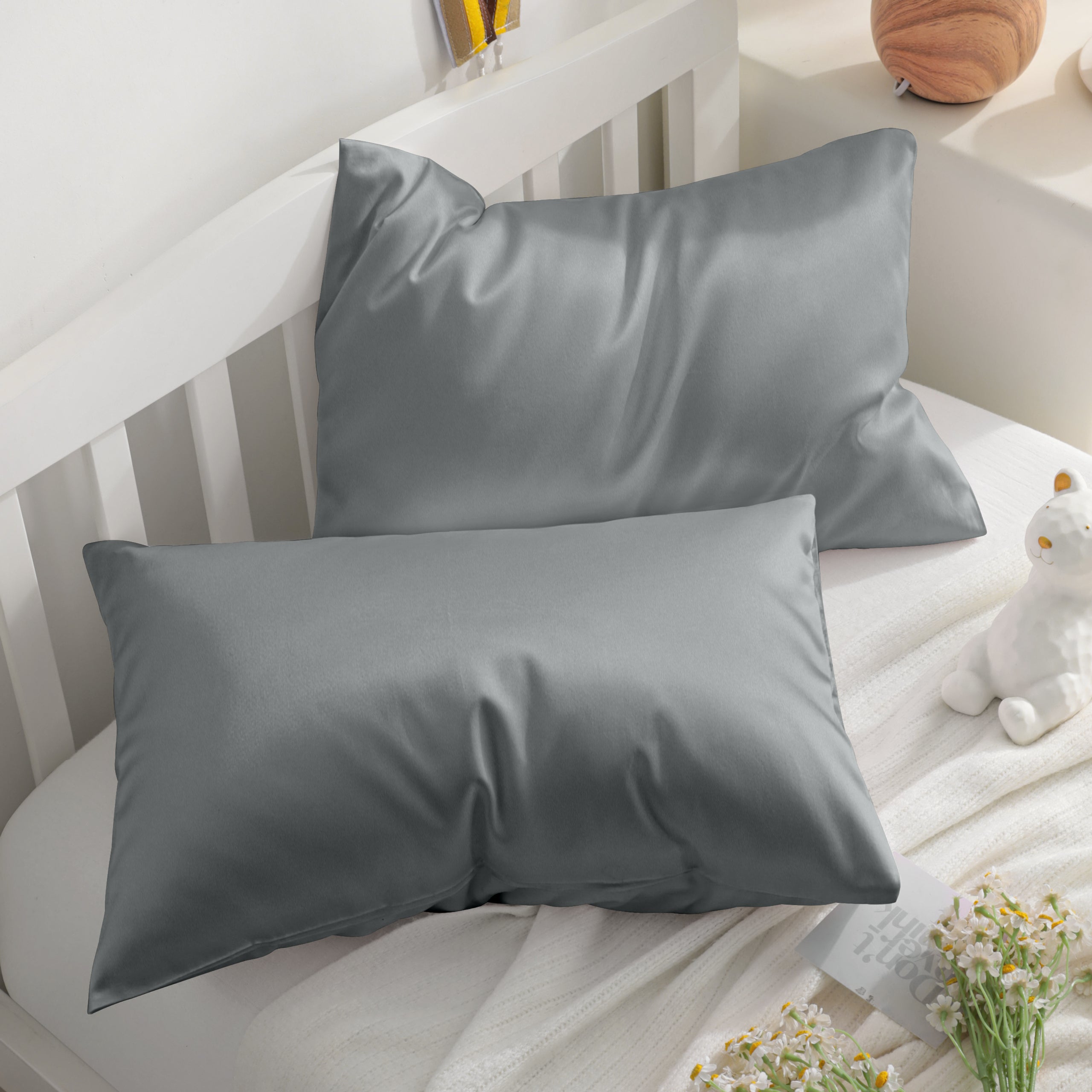 2 Pack Egyptian Cotton Toddler Pillowcases