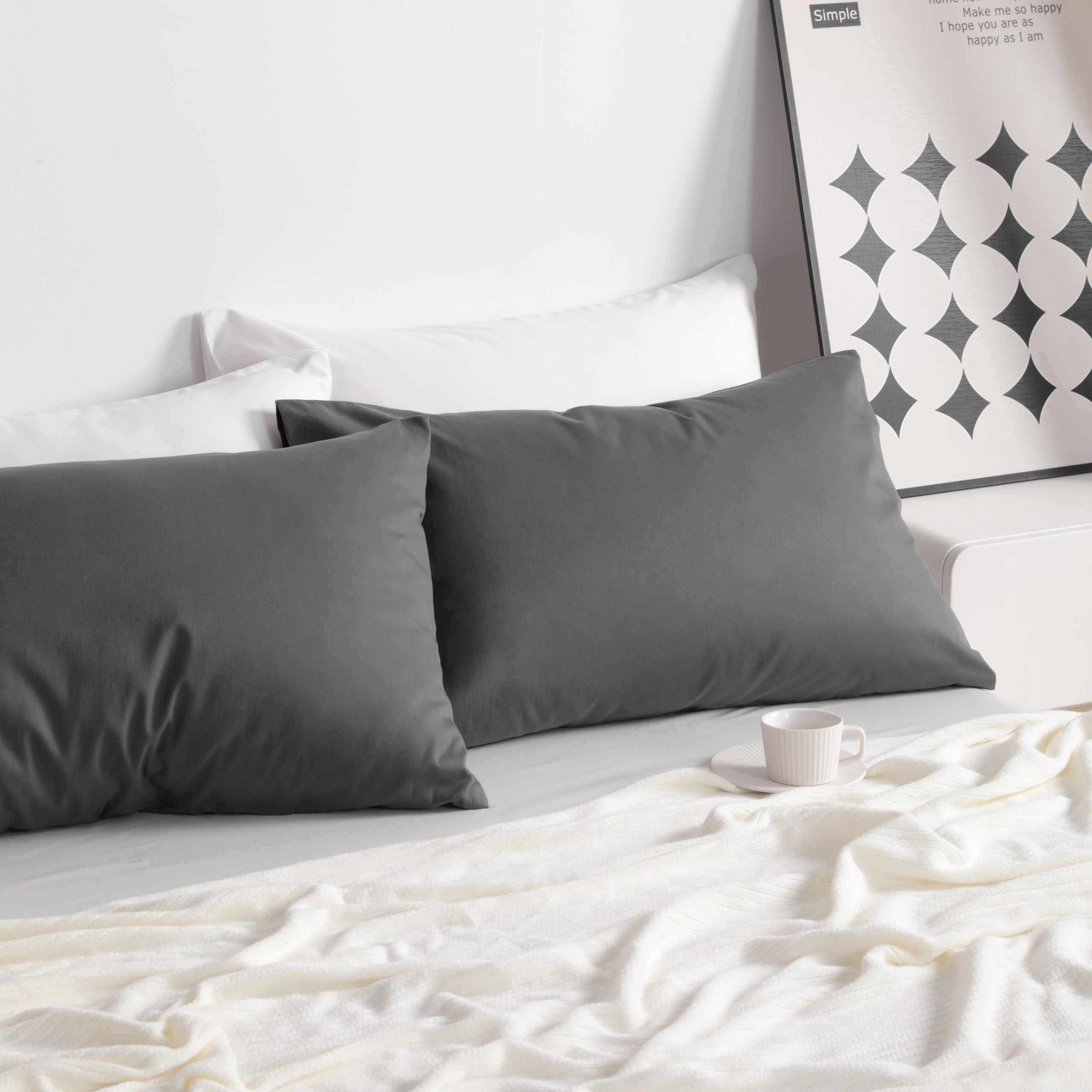 2 Pack Cotton Ultra Soft Pillowcases