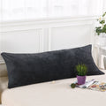 1 Piece Cozy Velvet Body Pillow Case with Zipper