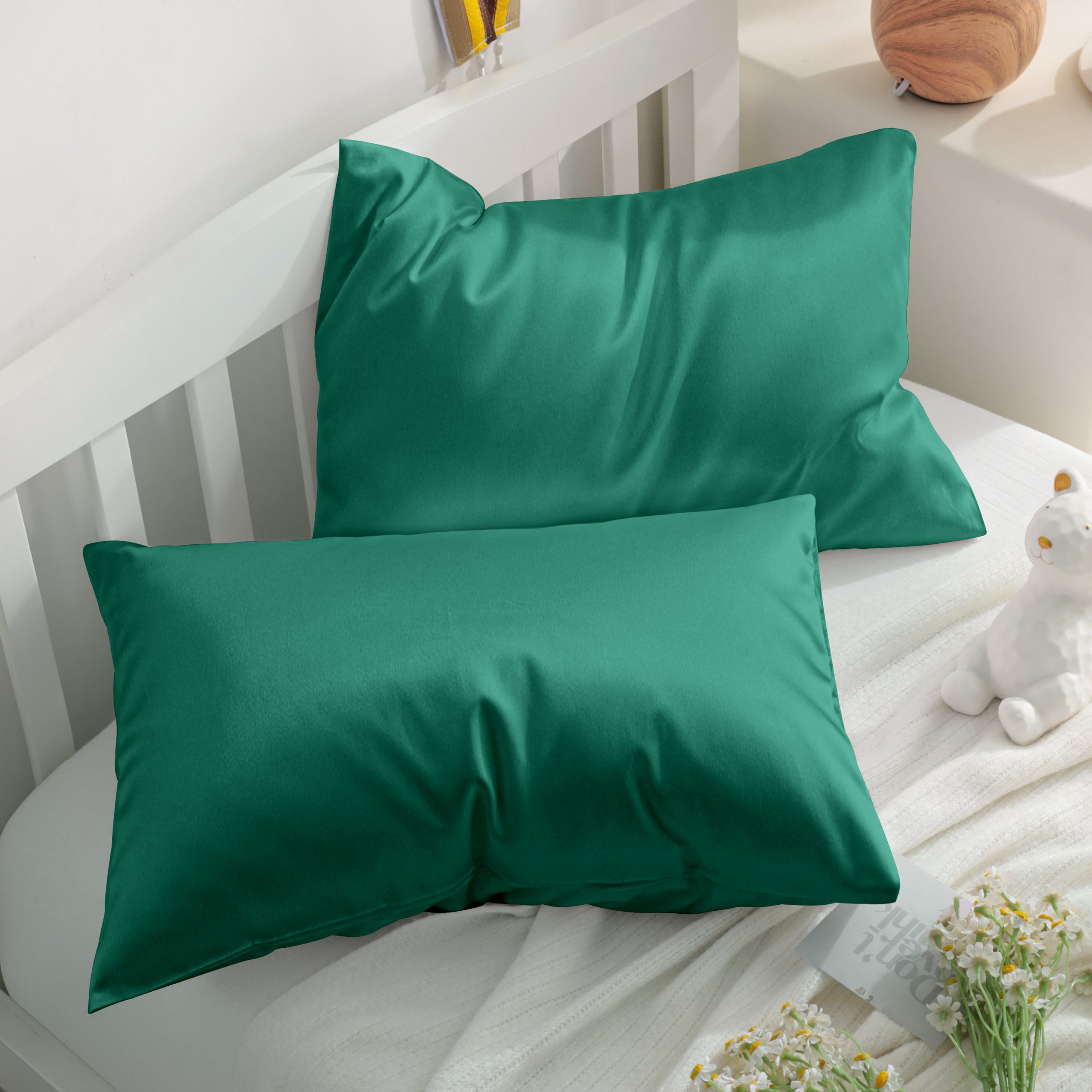 2 Pack Egyptian Cotton Toddler Pillowcases