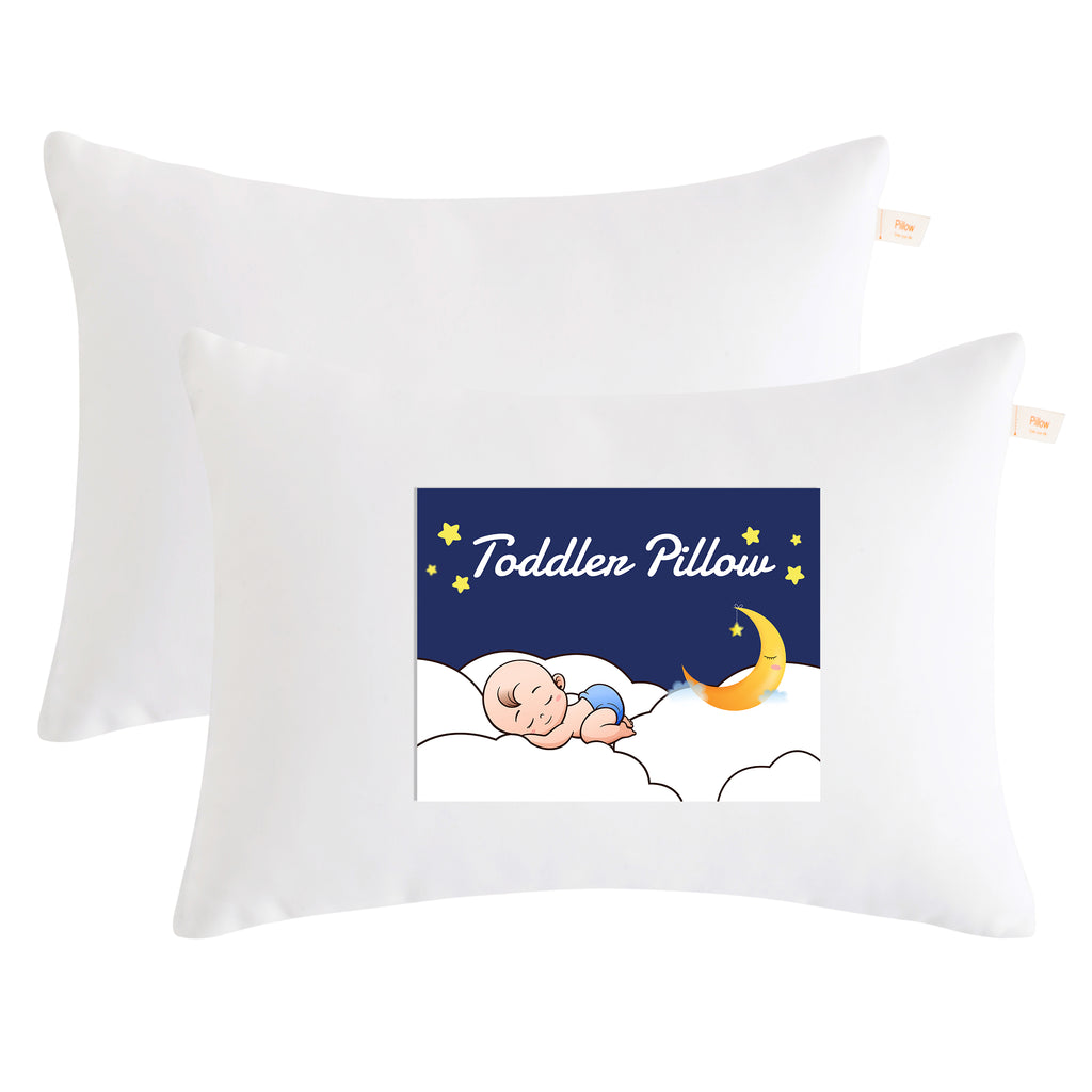 2 Pack Microfiber Toddler Pillows