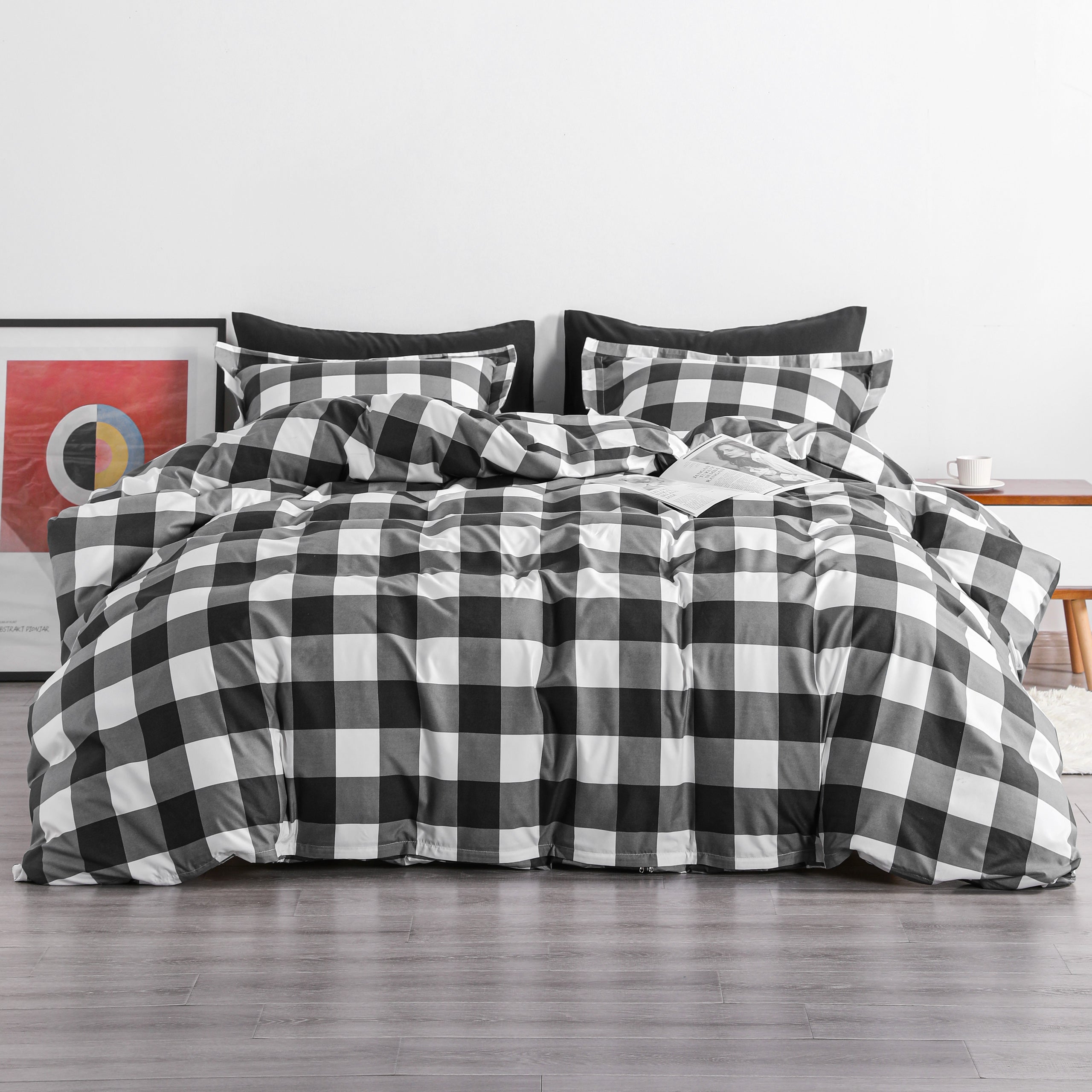 3 Pieces Printed Duvet Cover Set - Buffalo