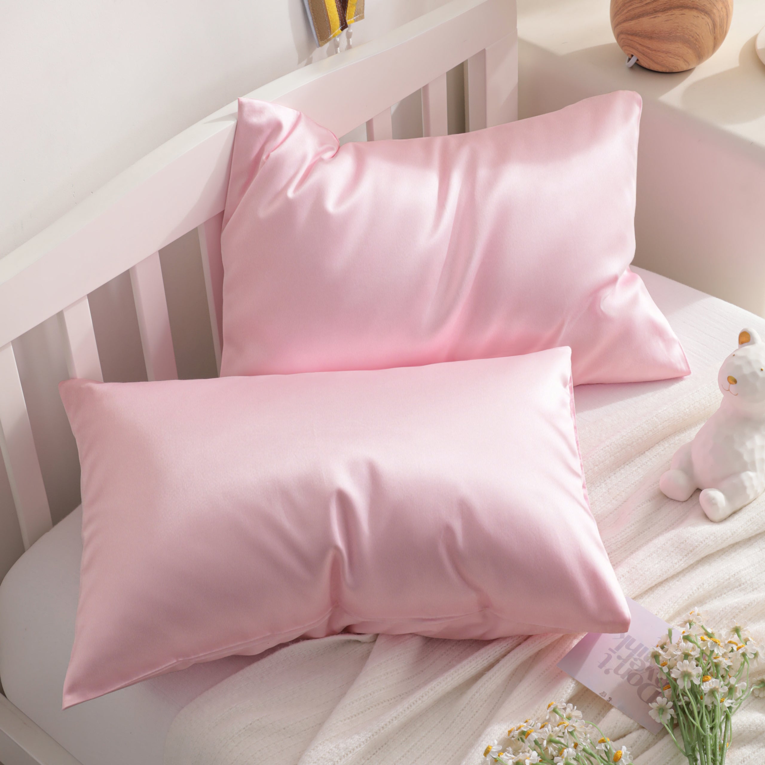 2 Pack Egyptian Cotton Toddler Pillowcases