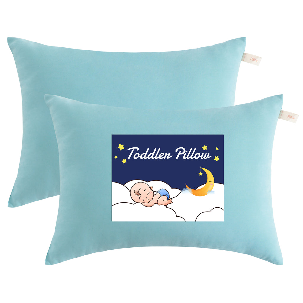 2 Pack Microfiber Toddler Pillows