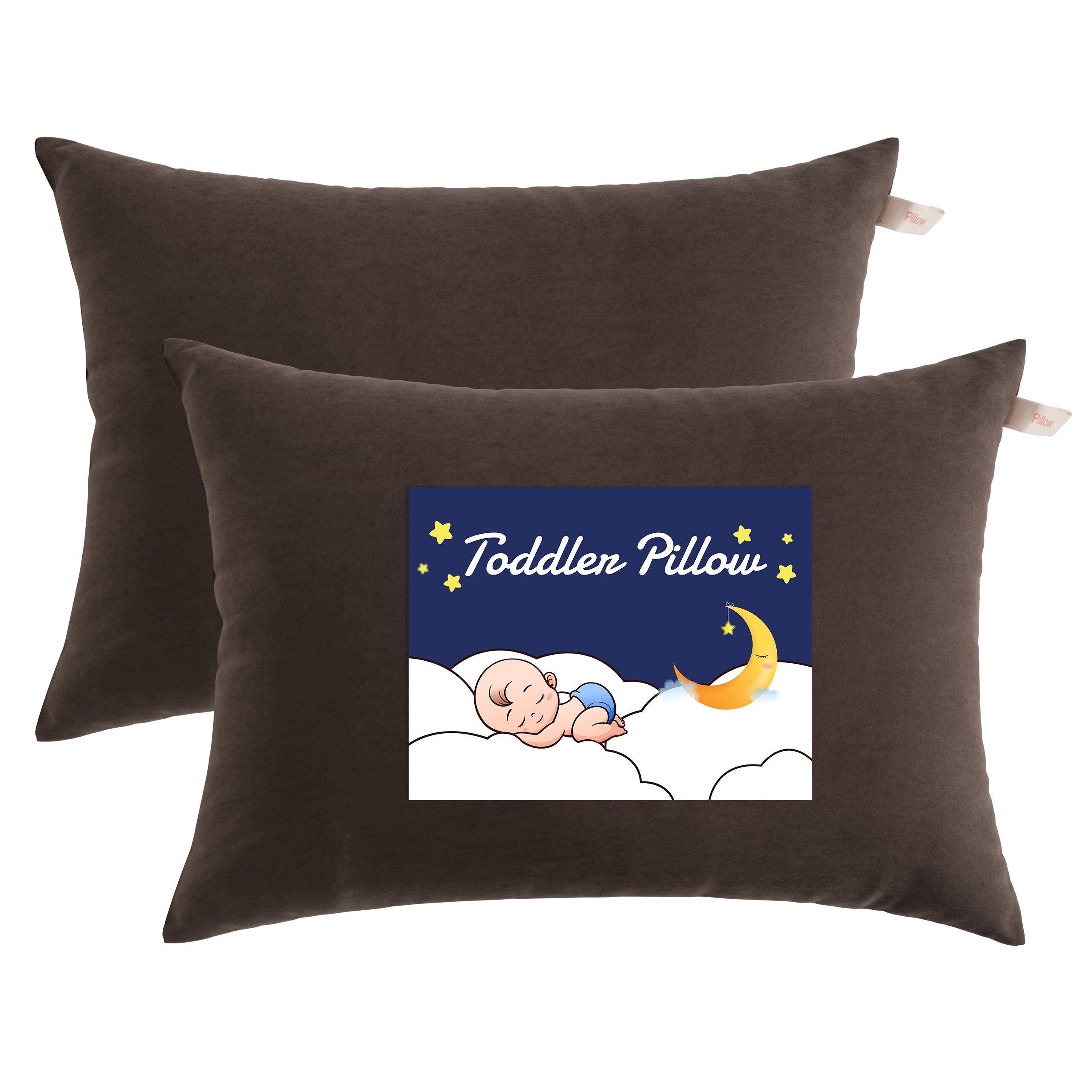 2 Pack Microfiber Toddler Pillows